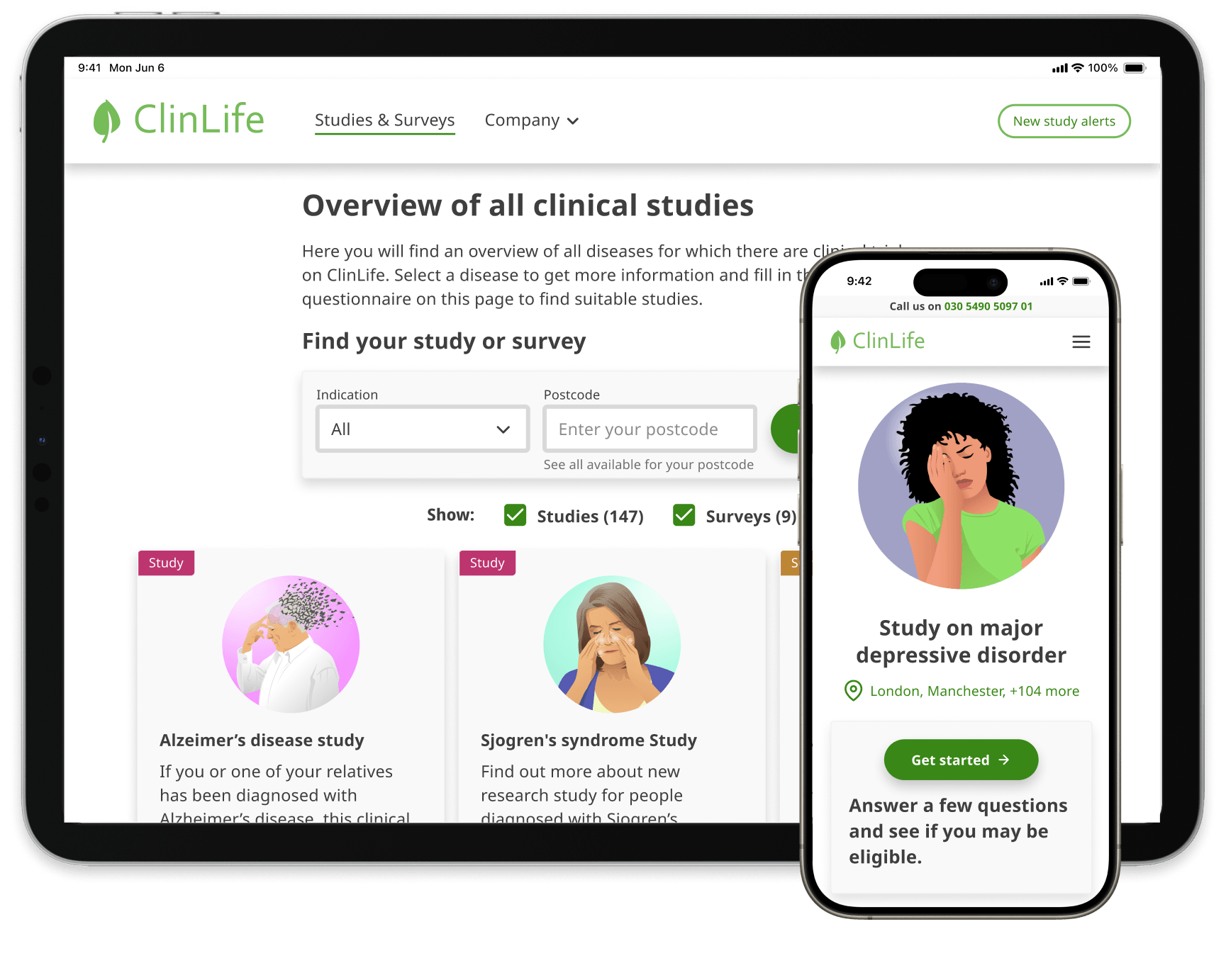 Iwebhusayithi yeClinLife - umbhalo opheleleyo